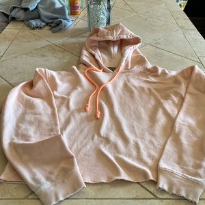 Wild Fable cropped sweatshirt - peach
